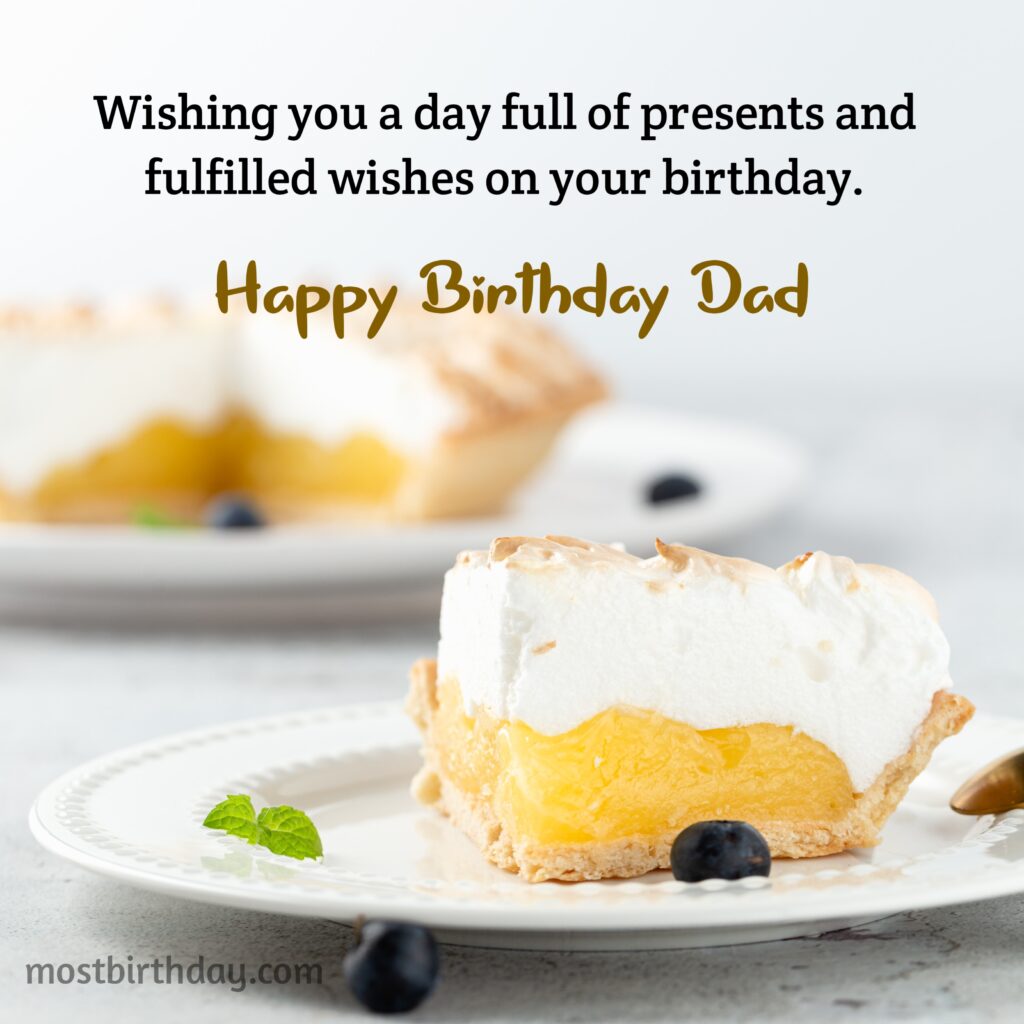 To My Lovely Dad: Happy Birthday and Affection