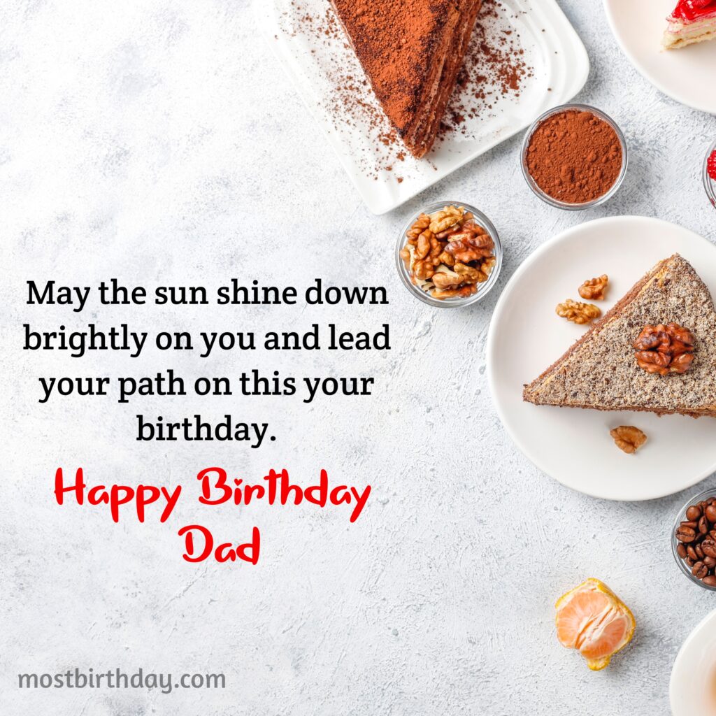 Dad's Birthday Delight: Best Wishes and Love