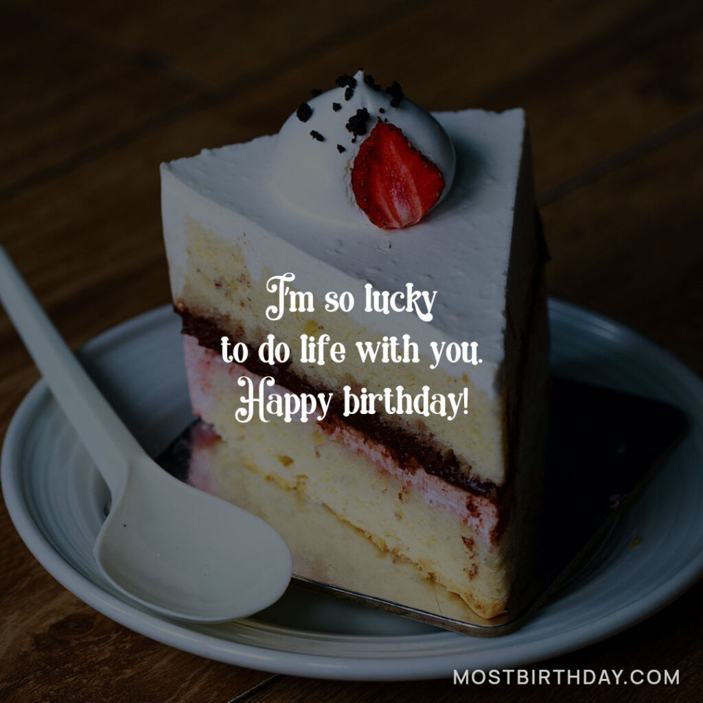 To Your Dear Wife: Birthday Blessings and Love