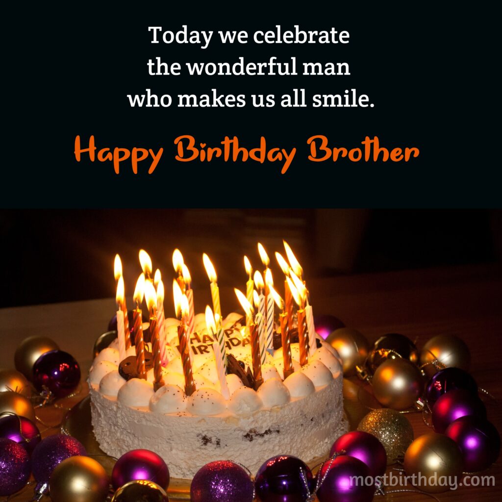Birthday Love and Best Wishes for My Amazing Brother
