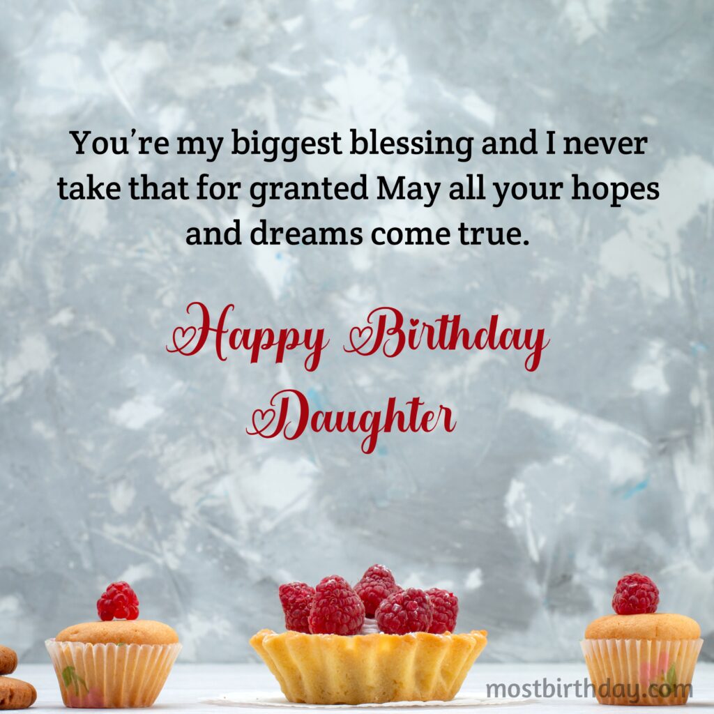 For Her Birthday: Heartfelt Greetings to My Lovely Daughter