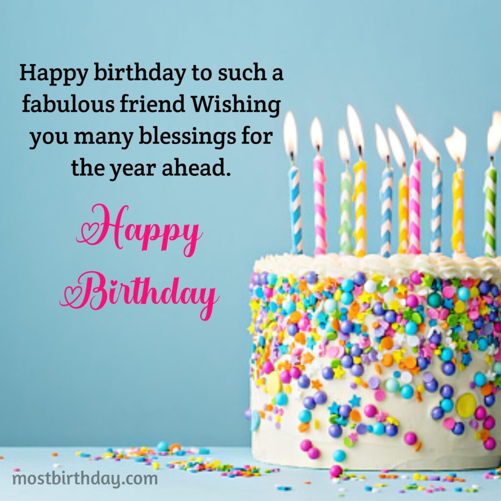 Celebrating Your Special Day Friend: Happy Birthday