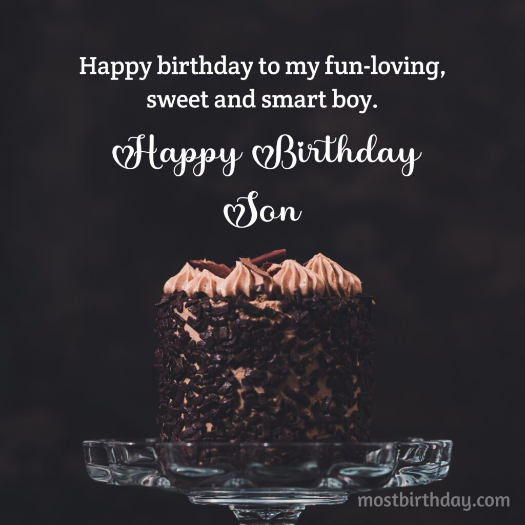 Son's Birthday Joy: Sending Best Wishes