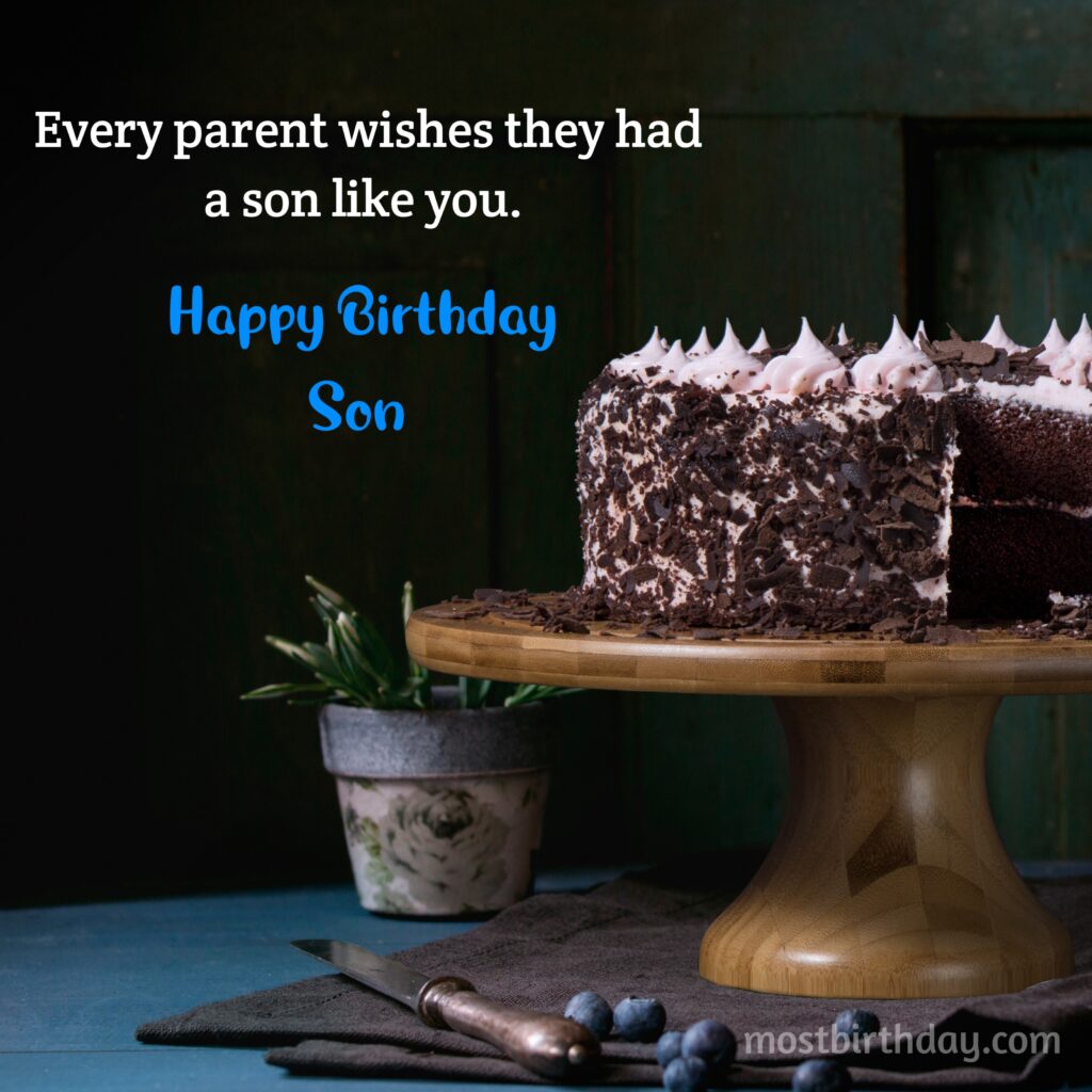 Happy Birthday to Your Wonderful Son